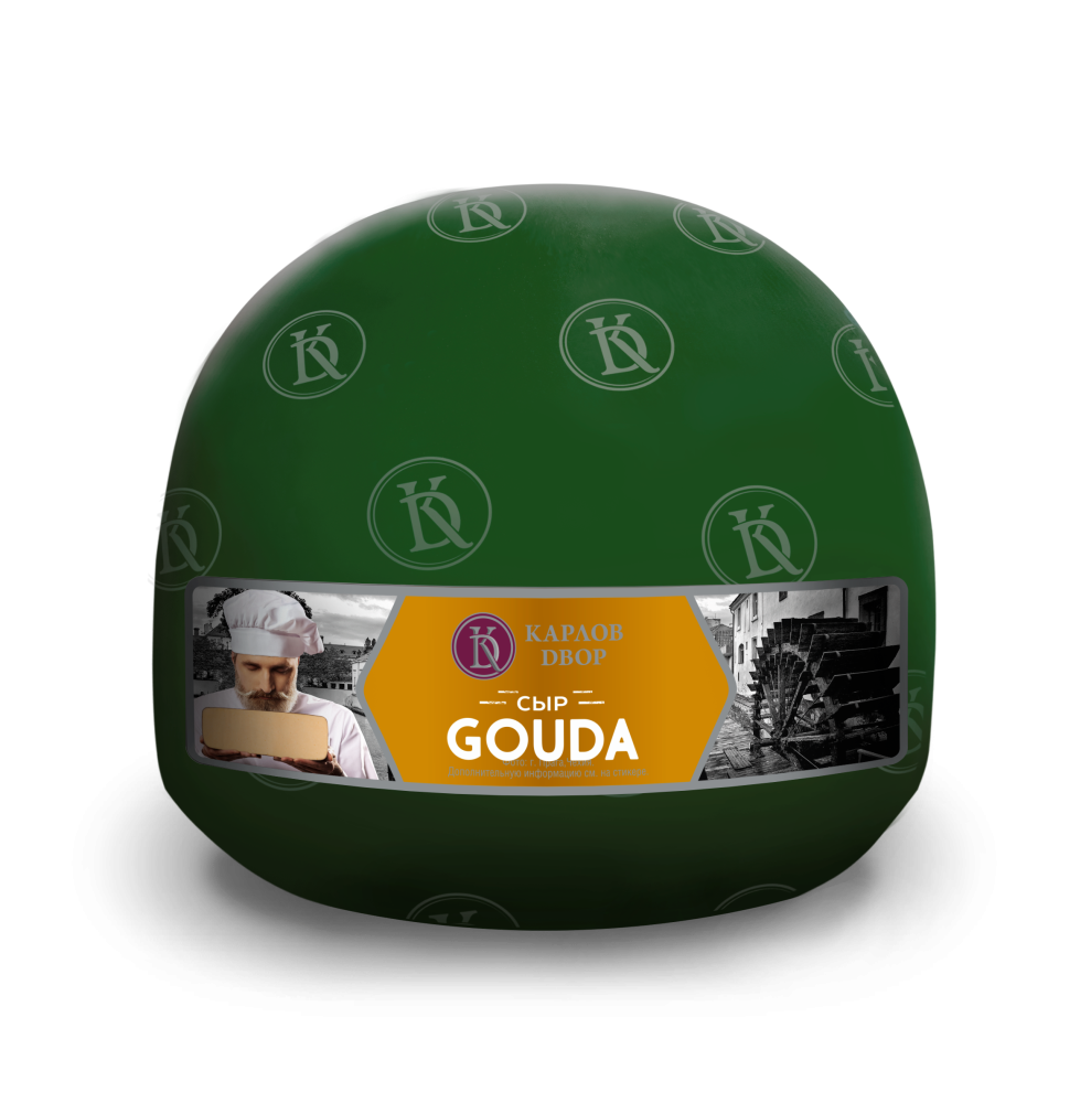 Gouda, 45% 1,6кг. ТМ Карлов Двор