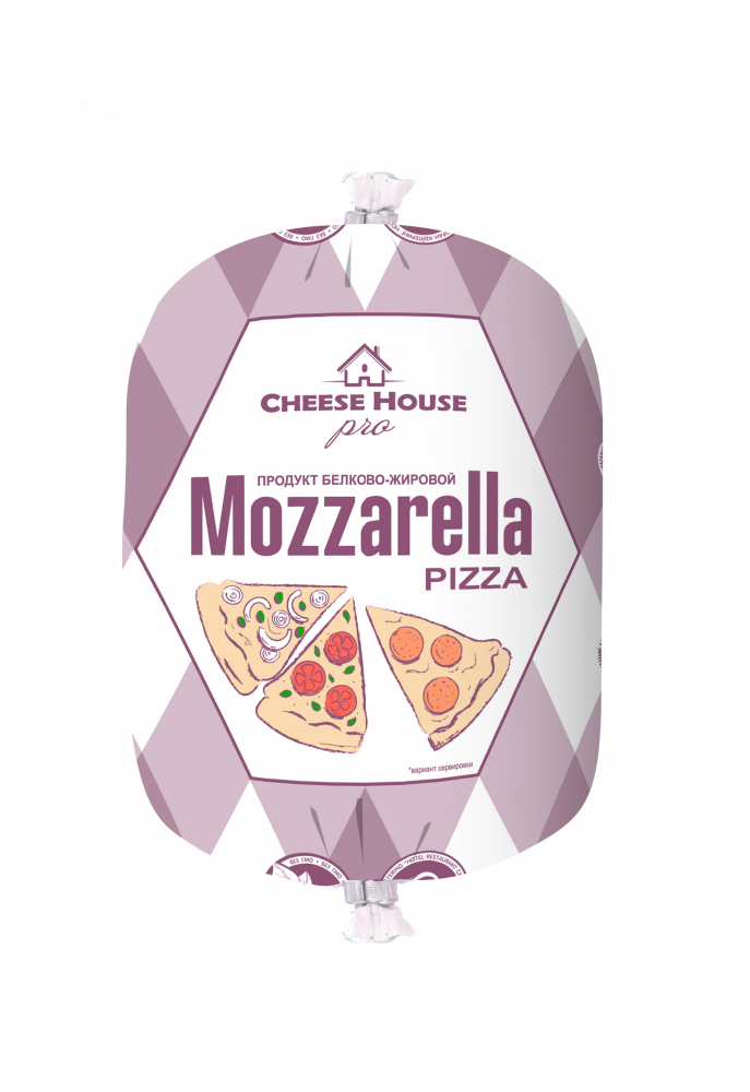 Продукт белково-жировой Mozzarella Pizza, 40% (0,5 кг)