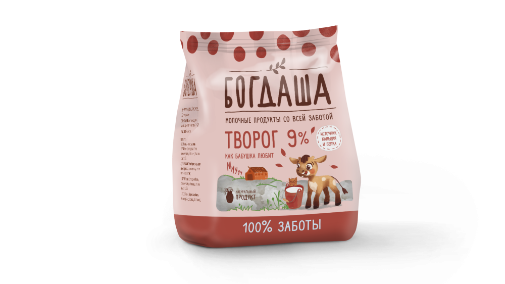 Творог 9% 300гр. ТМ Богдаша